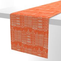 DutchHouses white on orange