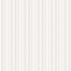 Geometric Stripes - creme - small