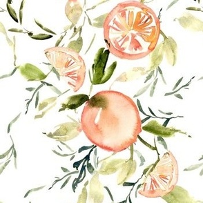 Citrus blossom Collection - White