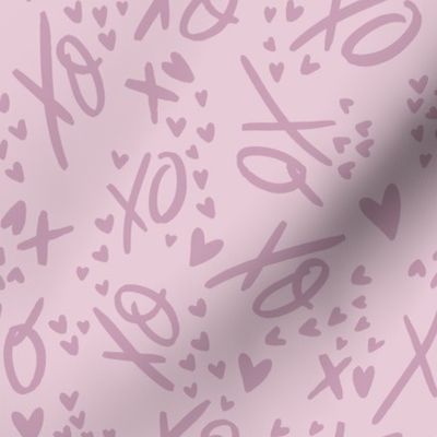 XO Valentine - Lavender,  Medium Scale