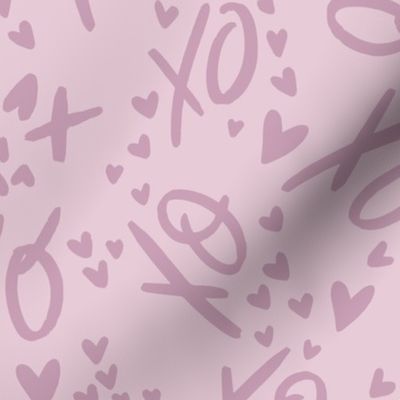XO Valentine - Lavender,  Large Scale