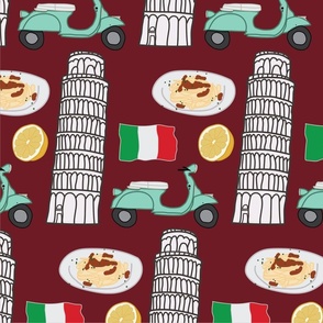 Italy Pattern by Courtney Graben