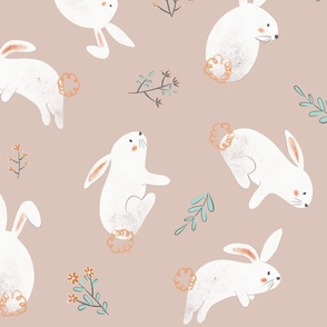 Large Scale Cute Bunnies for Kids Nude