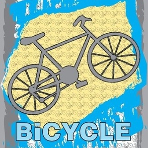 Bicycle Patterned Background 