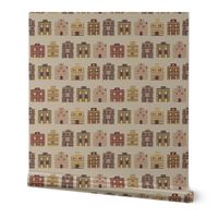 Minoan houses on bone linen weave by Su_G_©SuSchaefer