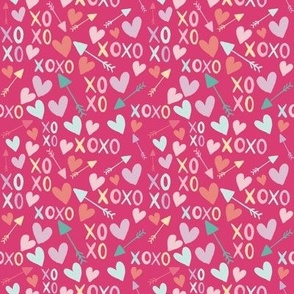 xoxo Valentine Doodles 