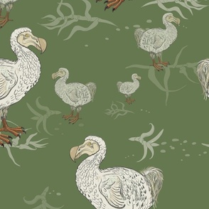 Dodo Bird Fabric, Wallpaper and Home Decor | Spoonflower