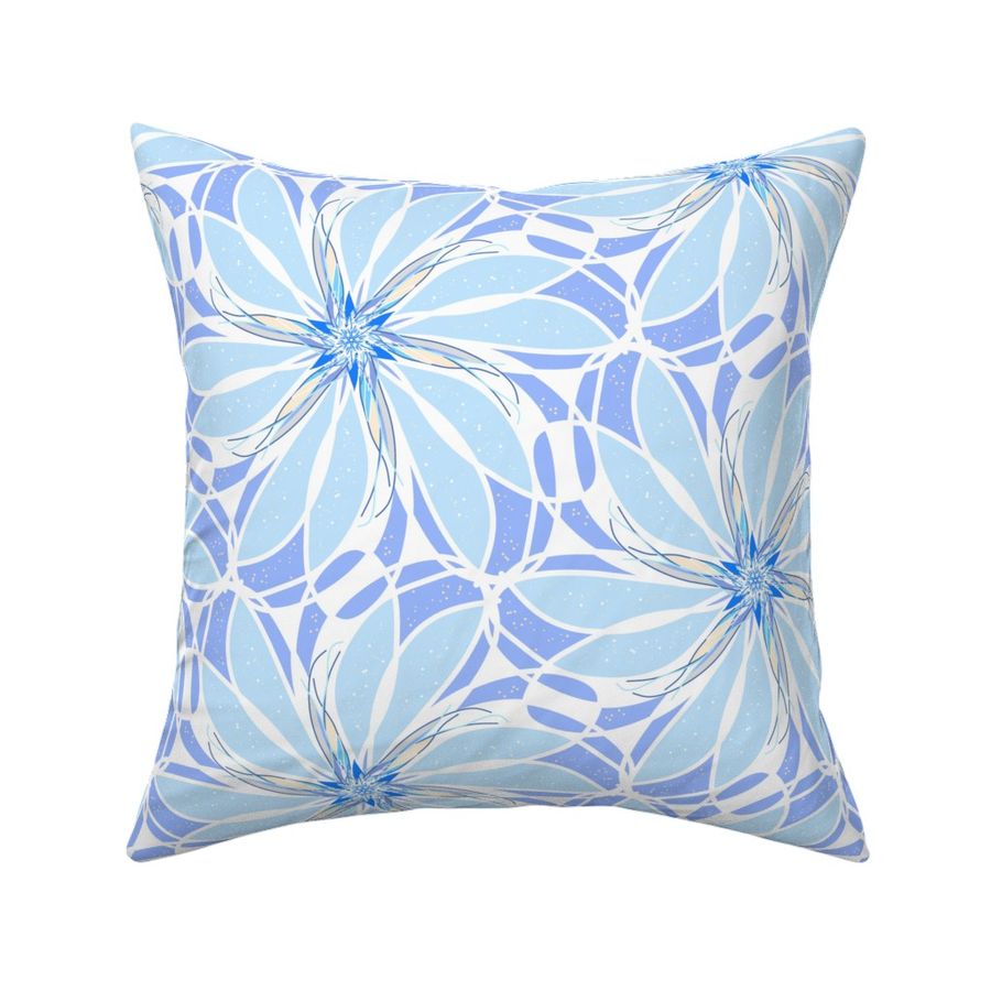 periwinkle cerulean floral trending wallpaper living & decor current table runner tablecloth napkin placemat dining pillow duvet cover throw blanket curtain drape upholstery cushion duvet cover clothing shirt wallpaper fabric living home decor 