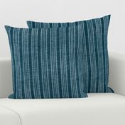 Merkado Stripe Limassol 003b4b and Half Light d0d8e1 dark blue stripe