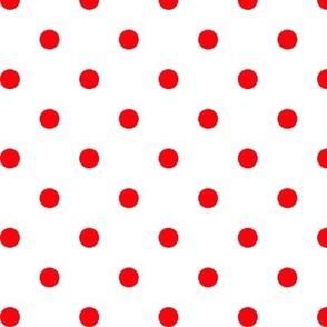 Red Polka dots
