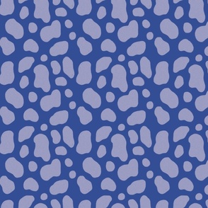 Puppy Spots in Dark Blue