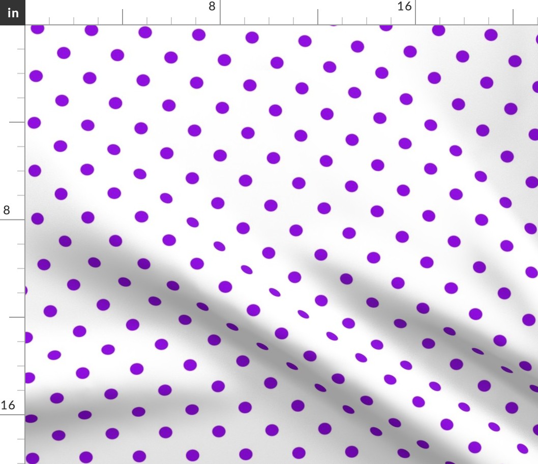 Purple Polka Dots