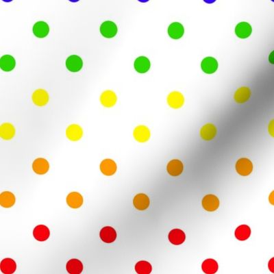 Rainbow Polka Dots 1
