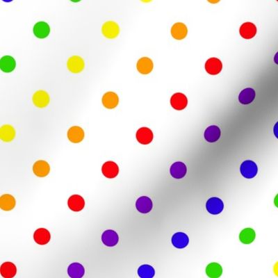 Rainbow Polka Dots 2