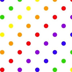 Rainbow Polka Dots 2