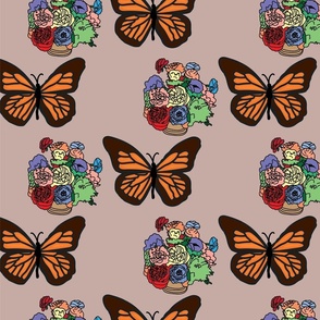 Monarch Butterfly Pattern by Courtney Graben