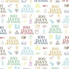 100 Days of School small