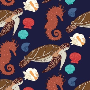 Ocean Pattern by Courtney Graben