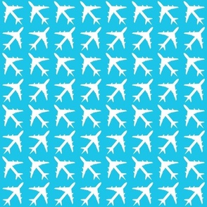 to the sky 1 (zigzag on medium blue) (small)