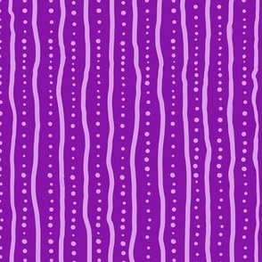 Purple wiggly lines 