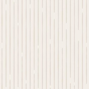 Broken Stripe Vertical - Egret