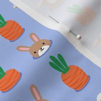 bunnies in the garden - peri - Easter - LAD22