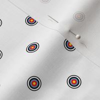 Bullseye Target Polka Dots Small