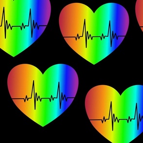 Lgbtq Pride Heartbeat