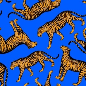 Tigers (Cobalt and Marigold)