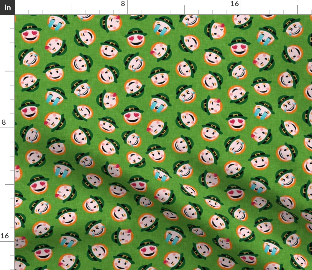 leprechaun emojis -  green - LAD22
