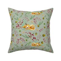 Sleepy Little Fox - part of Woodland Animals Collection