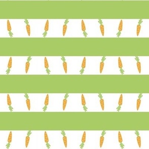 carrot stripes green