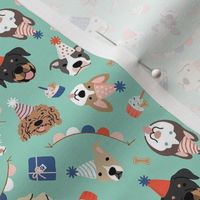 Puppy Party - Brights, Medium Scale