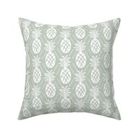 Pineapple Paradise - Sage green, Large Scale