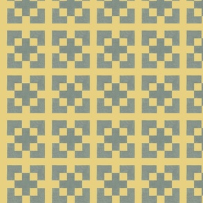 soft symmetry-warm yellow gray  4"