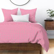 spring gingham pink - 0.5in