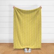 ditsy floral yellow