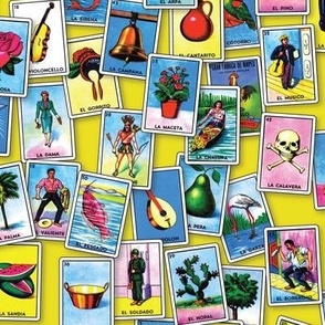 Mexican Card Game: Lemon Lime