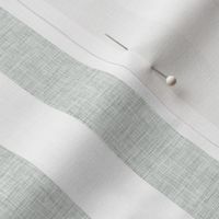 1" Silver Linen texture Stripe