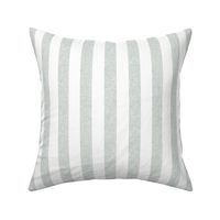 1" Silver Linen texture Stripe