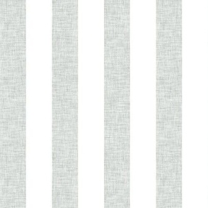 1" Silver Linen texture Stripe
