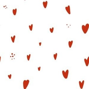 Simple Red Hearts