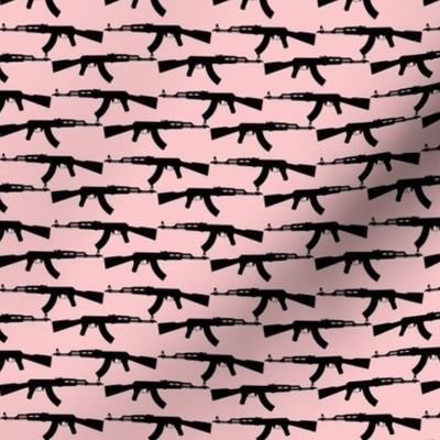 guns pinky pink