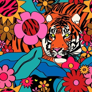 Psychedelic Year of the Tiger
