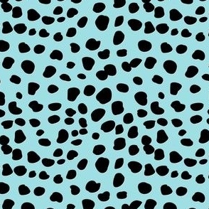 Cheetah Spots in Aqua Mint