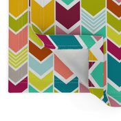 Mod Multicolor Chevron