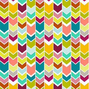 Mod Multicolor Chevron