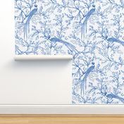 Chinoiserie Bird (Blue)