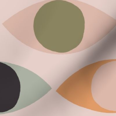 All Seeing Eye (Big 8" Eyes) - Pale Lilac