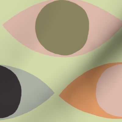 All Seeing Eye (Big 8" Eyes) - Light Green